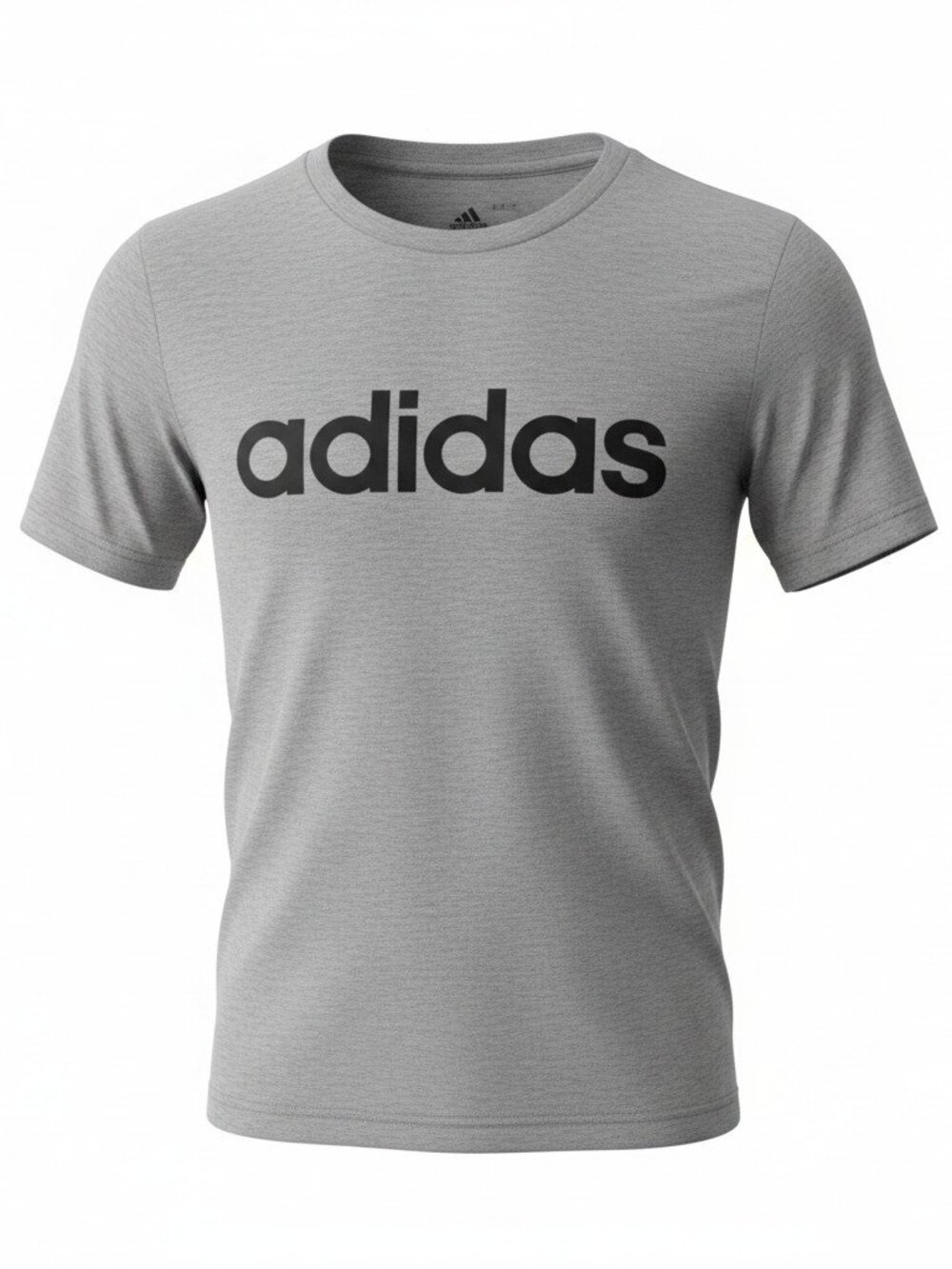 Adidas Kids Gray Logo Tee
